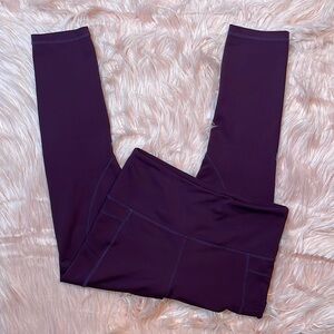 Zyia‎ Active Purple Pocket Leggings Size 4